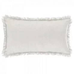 EASY Coussin Frange Ivoire 30x50, Ivoire