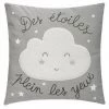 EASY Coussin Bouclette Garcon, Gris