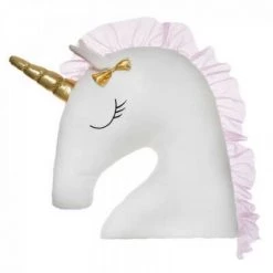 EASY Coussin Maxi Licorne, Blanc