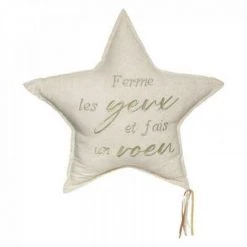 EASY Coussin Etoile Filante Xl, Multicolore