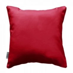 LC Coussin Passepoil, Rouge 60 X 60 Cm, Polyester Uni
