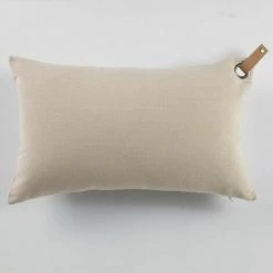LC Coussin Déhoussable, Naturel 30 X 50 Cm, Effet Lin -France Coussin et housse de coussin Soldes Boutique 65782070 3