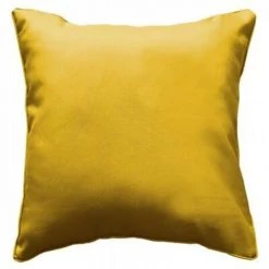 LC Coussin Passepoil, Miel, 60x60x25, Polyester Uni,