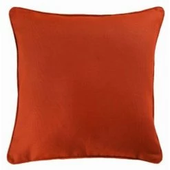 LC Coussin Passepoil, Terracotta, 60 X 60 Cm, Coton U