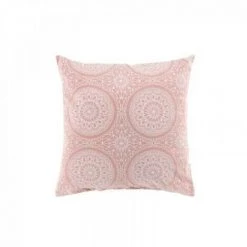LC Coussin, Rose, 40 X 40 Cm, Coton Imprimé, Sibel