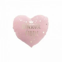 LC Coussin Compresse, 40x37x15, Coton Imprimé Metalli