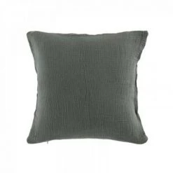 LC Coussin Déhoussable Compresse, Anthracite, 40 X 40