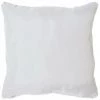 LC Coussin Passepoil, Blanc 60 X 60 Cm, Polyester Uni