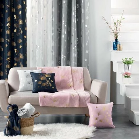 LC Coussin De Passepoil Déhoussable , Rose/or, 40x40x 2 LC Coussin De Passepoil Déhoussable , Rose/or, 40x40x – Image 2