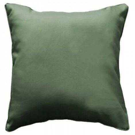 LC Coussin Passepoil, Kaki, 60x60x25, Polyester Uni, 1 LC Coussin Passepoil, Kaki, 60x60x25, Polyester Uni,