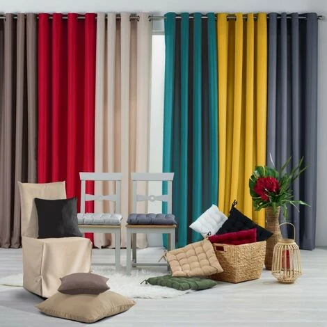 LC Coussin Passepoil, Kaki, 60x60x25, Polyester Uni, 2 LC Coussin Passepoil, Kaki, 60x60x25, Polyester Uni, – Image 2