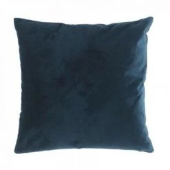 LC Coussin Déhoussable, Marine, 40 X 40 Cm, Velours U