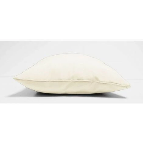 LC Coussin Passepoil, Naturel 60 X 60 Cm, Polyester U 2 LC Coussin Passepoil, Naturel 60 X 60 Cm, Polyester U – Image 2
