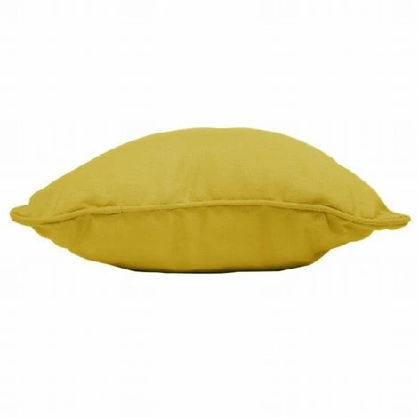 LC Coussin Passepoil, Miel 40 X 40 Cm, Coton Uni Pana 2 LC Coussin Passepoil, Miel 40 X 40 Cm, Coton Uni Pana – Image 2