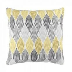 LC Coussin De Passepoil Déhoussable , Jaune, 60 X 60