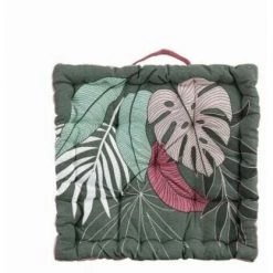 LC Coussin De Sol, 45 X 45 X 10 Cm, Coton Imprimé/uni