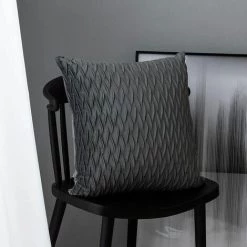 MERéTéET Housses Coussin En Velours 40x40cm Pour Salon Canapé,Lot De 2 Housses Coussin Carrés De Motif Uni Décoration Chambre, Gris 7 MERéTéET Housses Coussin En Velours 40x40cm Pour Salon Canapé,Lot De 2 Housses Coussin Carrés De Motif Uni Décoration Chambre, Gris -France Coussin et housse de coussin Soldes Boutique 65788641 3