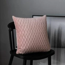 MERéTéET Housses Coussin En Velours 40x40cm Pour Salon Canapé,Lot De 2 Housses Coussin Carrés De Motif Uni Décoration Chambre, Rose 9 MERéTéET Housses Coussin En Velours 40x40cm Pour Salon Canapé,Lot De 2 Housses Coussin Carrés De Motif Uni Décoration Chambre, Rose -France Coussin et housse de coussin Soldes Boutique 65788826 5