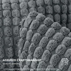 MERéTéET Lot De 2 Housse De Coussin, Pour Décoration De Particules Canapé, Chambre, Lit, Chaise, Sans Noyau D'oreiller, Design Moderne Et élégant, 50x50CM, Gris, 2Pièces -France Coussin et housse de coussin Soldes Boutique 65789034 3