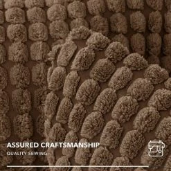 MERéTéET Lot De 2 Housse De Coussin, Pour Décoration De Particules Canapé, Chambre, Lit, Chaise, Sans Noyau D'oreiller, Design Moderne Et élégant, 50x50CM, Brun, 2Pièces 7 MERéTéET Lot De 2 Housse De Coussin, Pour Décoration De Particules Canapé, Chambre, Lit, Chaise, Sans Noyau D'oreiller, Design Moderne Et élégant, 50x50CM, Brun, 2Pièces -France Coussin et housse de coussin Soldes Boutique 65789546 3