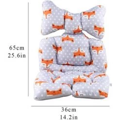 PERLE RARE Coussin De Poussette Pour Bébé Coussin De Chaise Haute En Coton Pour Siège De Voiture Et Poussette -France Coussin et housse de coussin Soldes Boutique 65798001 4