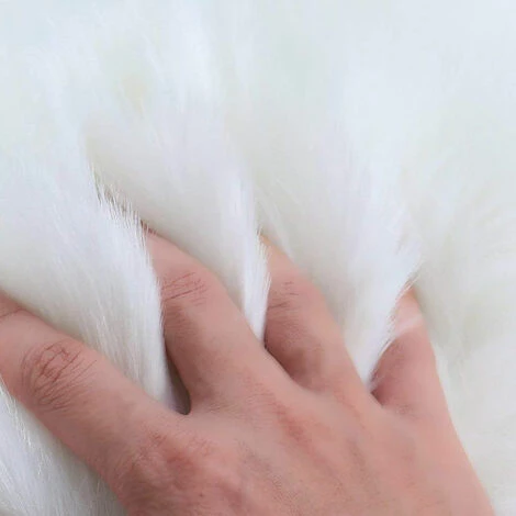 LUCKY-88 Coussin En Laine Coussin De Chaise Rond Mignon Coussin En Peluche épaissi Coussin De Chaise De Bureau Blanc Laiteux Blanc Naturel Diamètre 40cm Pure Laine 4 LUCKY-88 Coussin En Laine Coussin De Chaise Rond Mignon Coussin En Peluche épaissi Coussin De Chaise De Bureau Blanc Laiteux Blanc Naturel Diamètre 40cm Pure Laine – Image 4