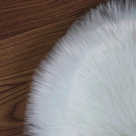 LUCKY-88 Coussin En Laine Coussin De Chaise Rond Mignon Coussin En Peluche épaissi Coussin De Chaise De Bureau Blanc Laiteux Blanc Naturel Diamètre 40cm Pure Laine 5 LUCKY-88 Coussin En Laine Coussin De Chaise Rond Mignon Coussin En Peluche épaissi Coussin De Chaise De Bureau Blanc Laiteux Blanc Naturel Diamètre 40cm Pure Laine – Image 5