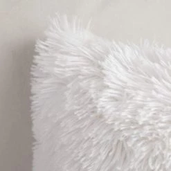 YIENJAOY Lot De 2 Housse De Coussin De Canapé Fourrure De Luxe Decoration Canapé Maison Chambre Lit Super Doux Peluche Taie D'oreiller Décorative 30*50cm Rose Vif -France Coussin et housse de coussin Soldes Boutique 65807901 5