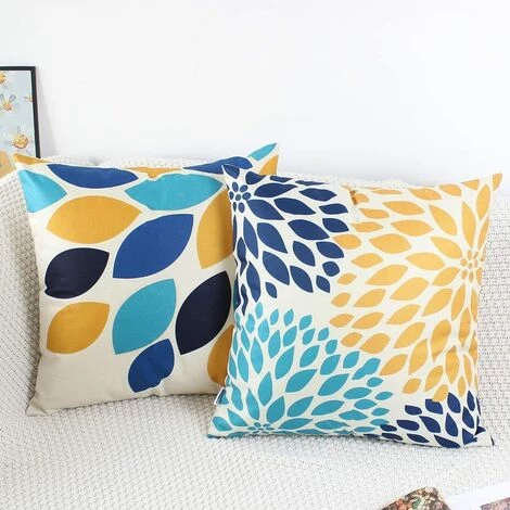 LLOVE Housse De Coussin Décorative 45x45 Lot De 4 Fleurs Colorées Oiseau, Housses De Coussin Lin Pour Salon De Jardin Canapé Coussin Décoratif Salon Chambre, Housse De Coussin Moderne Jardin Extérieur Coussin Canapé Coussin Canapé Coussin 3 LLOVE Housse De Coussin Décorative 45x45 Lot De 4 Fleurs Colorées Oiseau, Housses De Coussin Lin Pour Salon De Jardin Canapé Coussin Décoratif Salon Chambre, Housse De Coussin Moderne Jardin Extérieur Coussin Canapé Coussin Canapé Coussin – Image 3