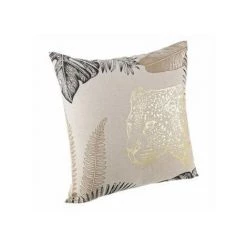 Coussins Bizzotto COUSSIN LEOPARD Gris
