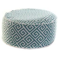 BRICOMARTEAU Coussin DKD Home Decor 8424001768561 De Sol Polyester Menthe Aluminium Vert (53 X 53 X 23 Cm)