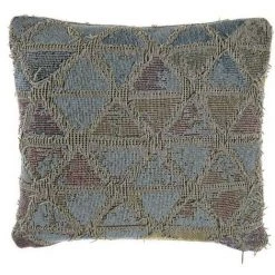 BRICOMARTEAU Coussin DKD Home Decor 8424001700325 Géométrique Rose Polyester Coton Aluminium Moderne (45 X 10 X 45 Cm)