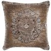 BRICOMARTEAU Coussin DKD Home Decor 8424001832477 Noir Beige Polyester Aluminium Marron Clair Arabe 60 % Coton (45 X 12 X 45 Cm)