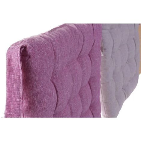 BRICOMARTEAU Coussin De Chaise DKD Home Decor Orange Coton Lila (3 Pcs) (40 X 40 X 4 Cm) 2 BRICOMARTEAU Coussin De Chaise DKD Home Decor Orange Coton Lila (3 Pcs) (40 X 40 X 4 Cm) – Image 2