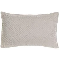 BRICOMARTEAU Coussin DKD Home Decor 8424001814510 Beige Polyester Aluminium (60 X 10 X 40 Cm)