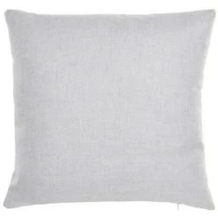 BRICOMARTEAU Coussin DKD Home Decor 8424001835874 Polyester Aluminium Gris Clair (45 X 10 X 45 Cm)