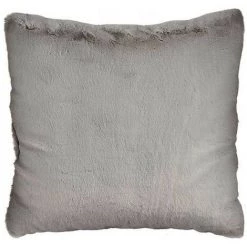 BRICOMARTEAU Coussin Avec Cheveux Gris Cuir Synthétoqie (60 X 18 X 60 Cm)