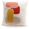 Amadeus - Coussin Art Méditerranée 45 X45 Cm - Blanc
