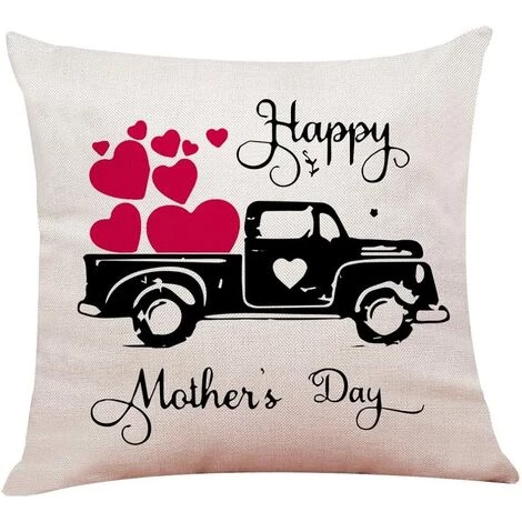 ECHOO Housses De Coussin Pour La Fête Des Mères Lot De 4 Housses De Coussin Noir Rouge Rose 45,7 X 45,7 Cm Worlds Greatest Mum, Best Mum Ever, Love Mum Taie D'oreiller 45 Cm X 45 Cm Pour Coussins En Lin Mum Mummy 4 ECHOO Housses De Coussin Pour La Fête Des Mères Lot De 4 Housses De Coussin Noir Rouge Rose 45,7 X 45,7 Cm Worlds Greatest Mum, Best Mum Ever, Love Mum Taie D'oreiller 45 Cm X 45 Cm Pour Coussins En Lin Mum Mummy – Image 4