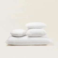 Coussin De Garnissage 28x47 Cm MADURA - Blanc - FIBRE - Blanc -France Coussin et housse de coussin Soldes Boutique 66078360 4