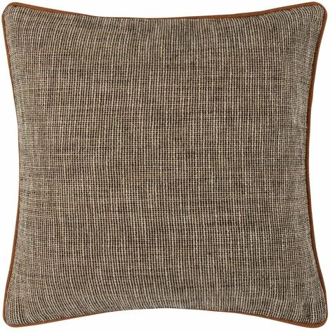 Housse De Coussin 40x40 Cm MADURA - Noir Et Naturel - LONNI - Noir Et Naturel 1 Housse De Coussin 40x40 Cm MADURA - Noir Et Naturel - LONNI - Noir Et Naturel
