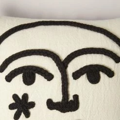 Housse De Coussin 40x40 Cm MADURA - Ivoire Et Noir - MOON - Ivoire Et Noir 8 Housse De Coussin 40x40 Cm MADURA - Ivoire Et Noir - MOON - Ivoire Et Noir -France Coussin et housse de coussin Soldes Boutique 66079259 4