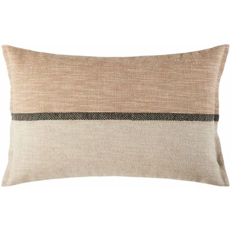 Housse De Coussin 40x60 Cm MADURA - Naturel Et Brun - HARI - Naturel Et Brun 1 Housse De Coussin 40x60 Cm MADURA - Naturel Et Brun - HARI - Naturel Et Brun