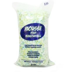 LINNEA Rembourrage Flocons Mousse Polyuréthane Sac 30 L - Multicolore