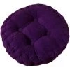 Cisea Coussin De Chaise Rond Confortable Pour La Maison, La Cuisine, Le Jardin, La Salle à Manger, Le Bureau, 40*40cm Violet
