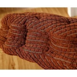 Cisea Coussin De Chaise Rond Confortable Pour La Maison, La Cuisine, Le Jardin, La Salle à Manger, Le Bureau, 40*40cm Violet -France Coussin et housse de coussin Soldes Boutique 66351995 4