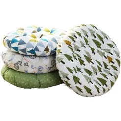 Coussin De Chaise Imprimé Doux Classe Bureau Galette De Chaise 40x40cm Rond-Triangle Multicolore, -Adélala -France Coussin et housse de coussin Soldes Boutique 66381958 4