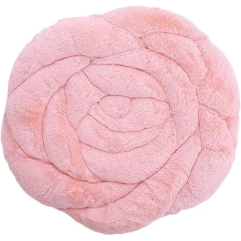 Galette De Chaise Coussin De Chaise Épais Cousins Matelassé Coussin D'assise Confortable Pour Intérieur Et Extérieur Coussin De Siège Forme De Fleur Pour Bureau Salon Maison Jardin (rose, 45*45cm),Adélala 2 Galette De Chaise Coussin De Chaise Épais Cousins Matelassé Coussin D'assise Confortable Pour Intérieur Et Extérieur Coussin De Siège Forme De Fleur Pour Bureau Salon Maison Jardin (rose, 45*45cm),Adélala – Image 2