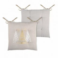 LOVELY CASA Coussin De Chaise Freya Beige -France Coussin et housse de coussin Soldes Boutique 66543366 3