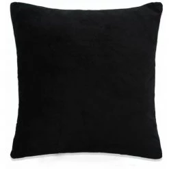 LES TENDANCES Housse De Coussin 4 Pcs Velours 40 X 40 Cm Noir -France Coussin et housse de coussin Soldes Boutique 66885130 4